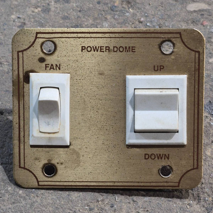 Used 12V RV Power Dome Switch - Young Farts RV Parts