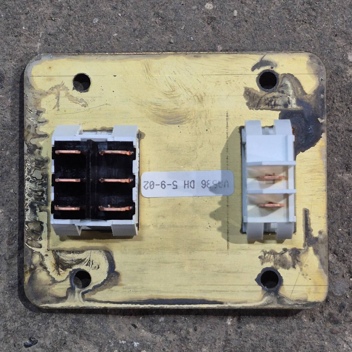 Used 12V RV Power Dome Switch - Young Farts RV Parts