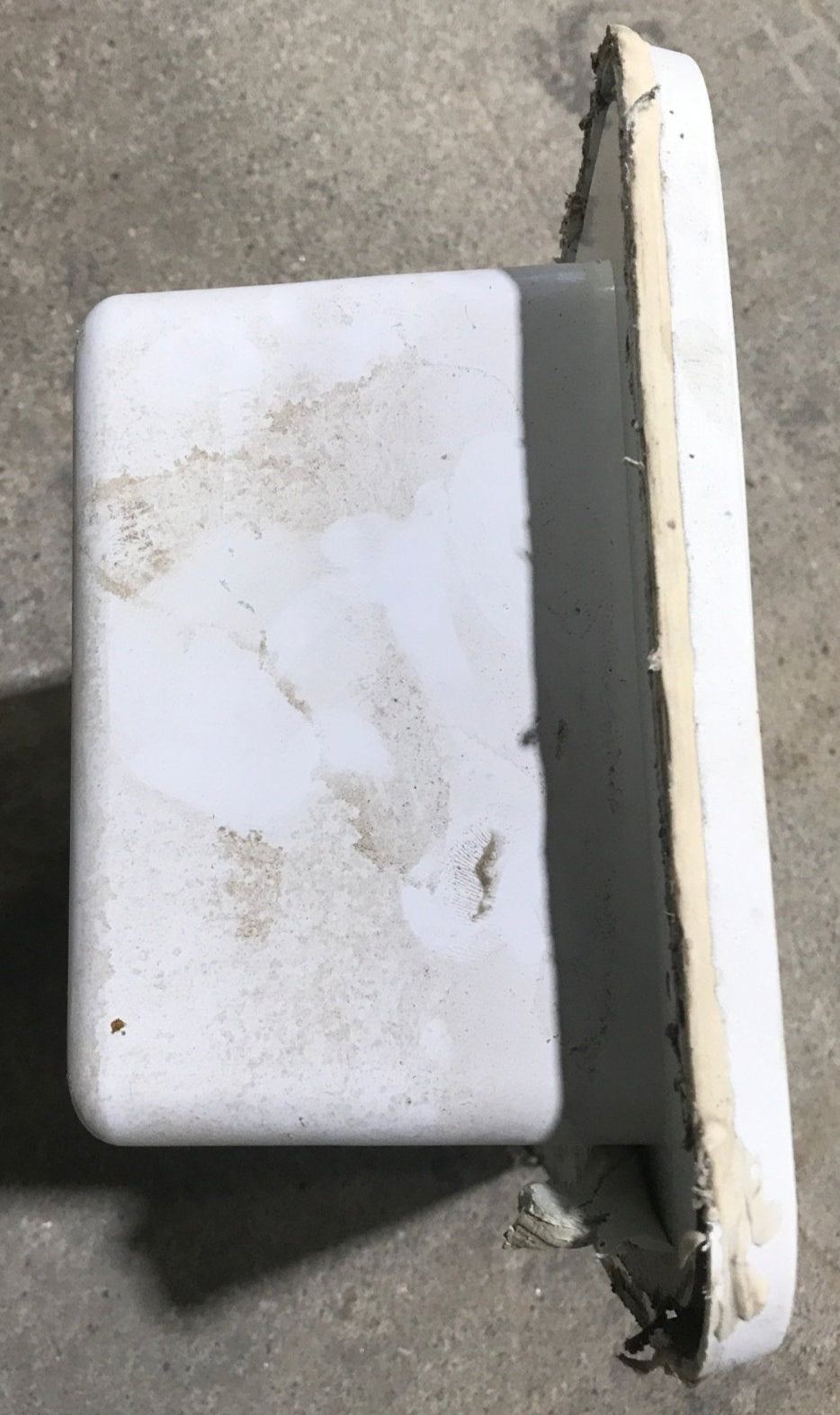 Used 13 1/2" W RV Access Hatch - Outdoor Shower - Young Farts RV Parts