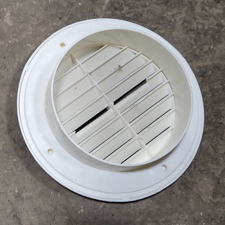 Used 4 3/4” Off White A/C Ducting- Single - Young Farts RV Parts