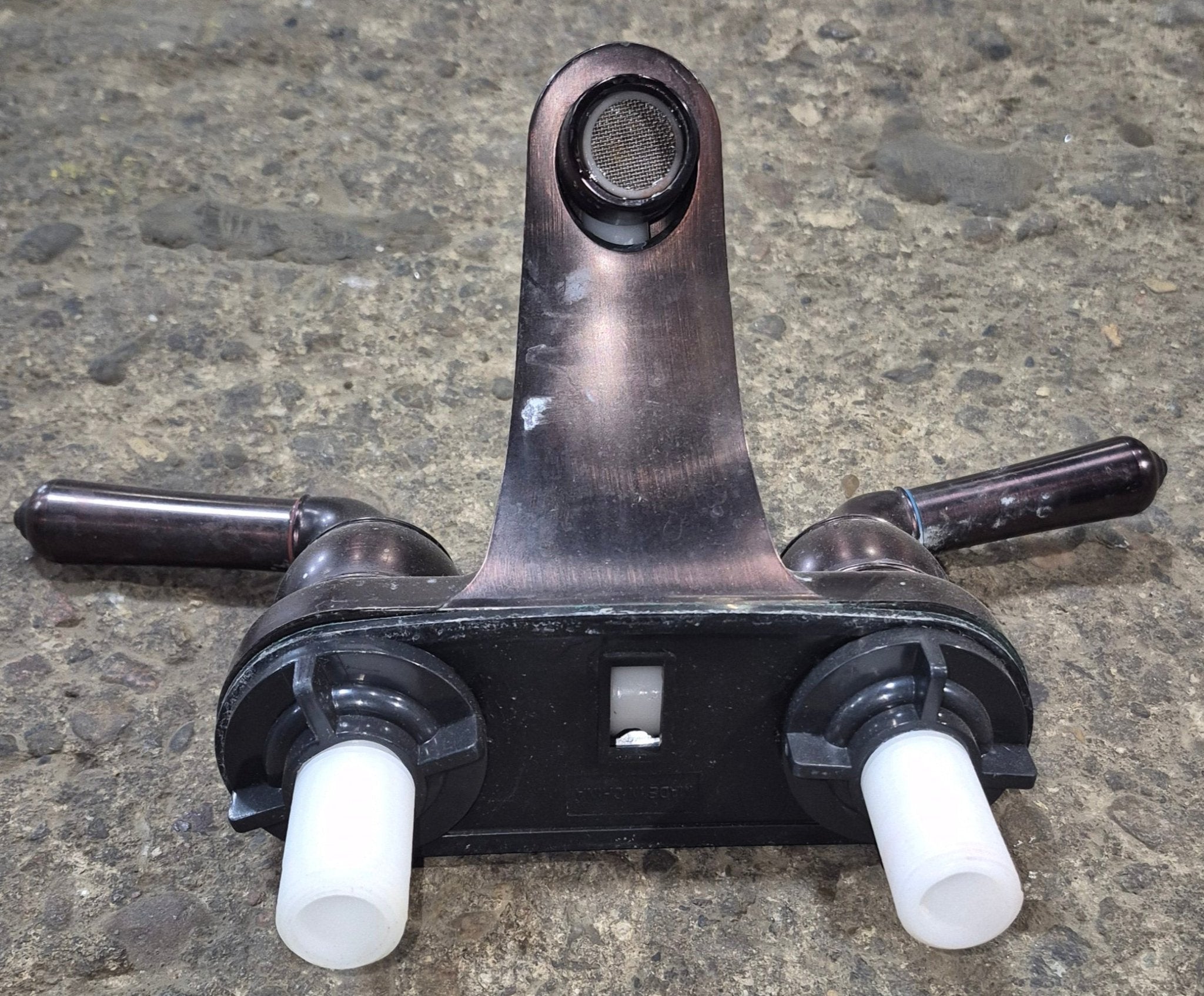 Used 4" Bathroom Faucet Bronzed - Young Farts RV Parts