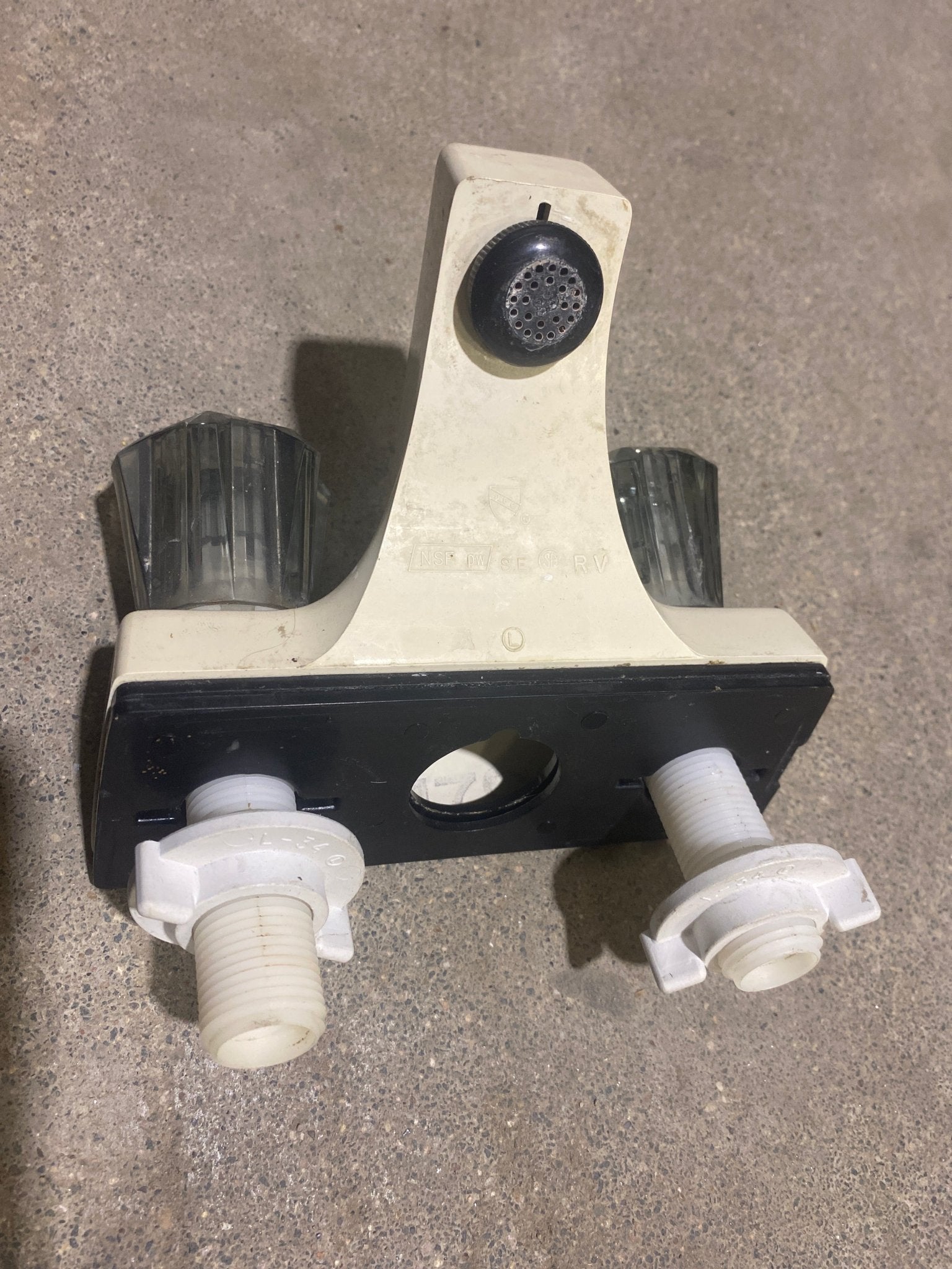 Used 4" Bathroom Faucet Off White - Young Farts RV Parts