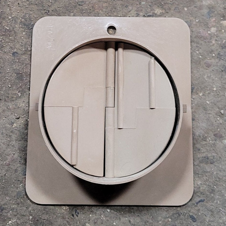 Used 4” Light Brown Furnace Ducting- single - Young Farts RV Parts