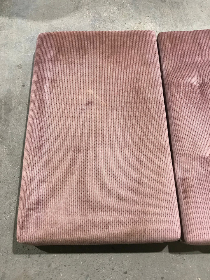 USED 4 piece Dinette Cushion Set - 2 @ 39" X 25" X 4 1/2" D, 2 @ 39" X 12" X 4 1/2" D - Young Farts RV Parts