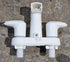 Used 4" Shower Diverter Faucet Bone - Young Farts RV Parts