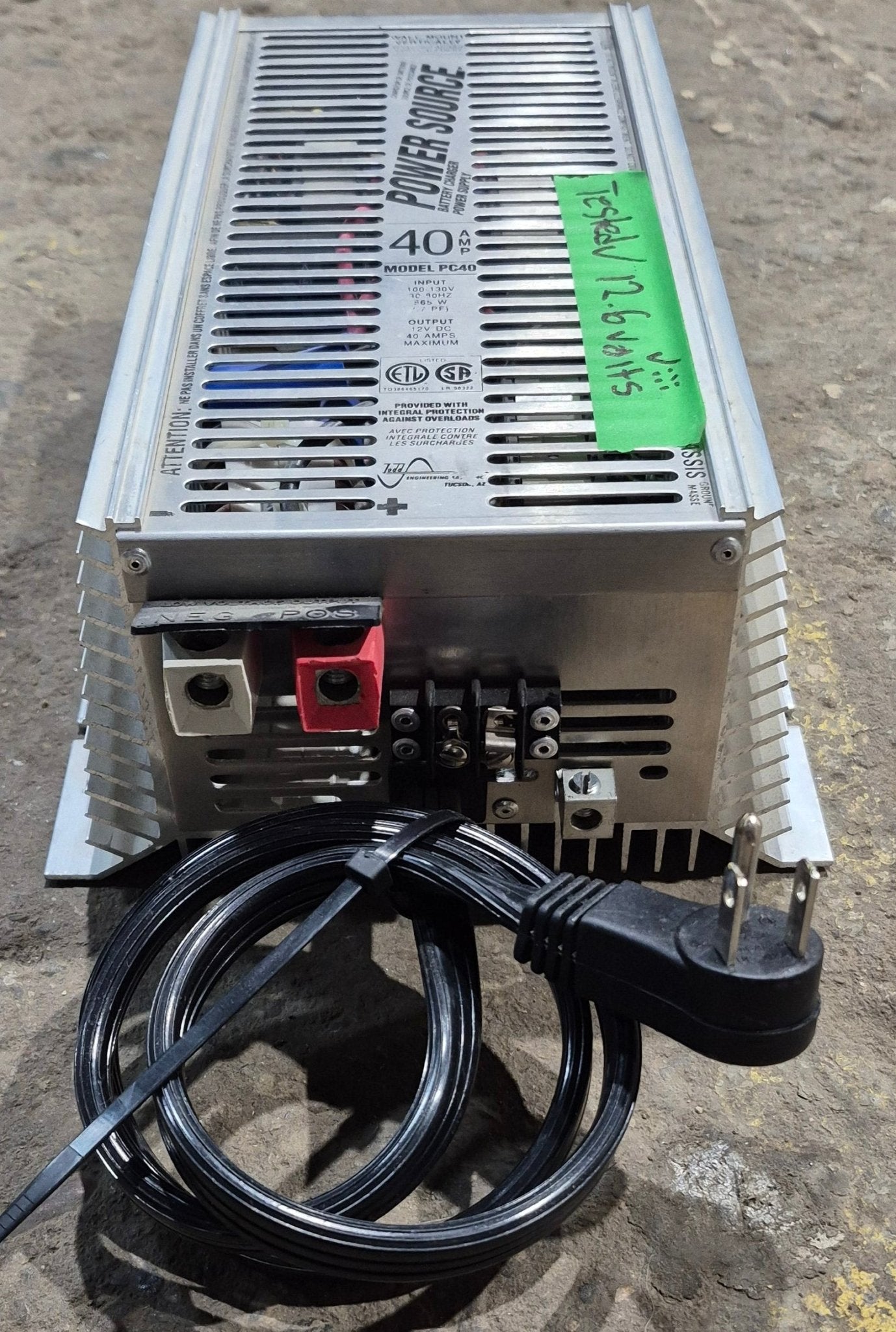 Used 40 AMP POWER SOURCE Power Station - Model PC40 - Young Farts RV Parts