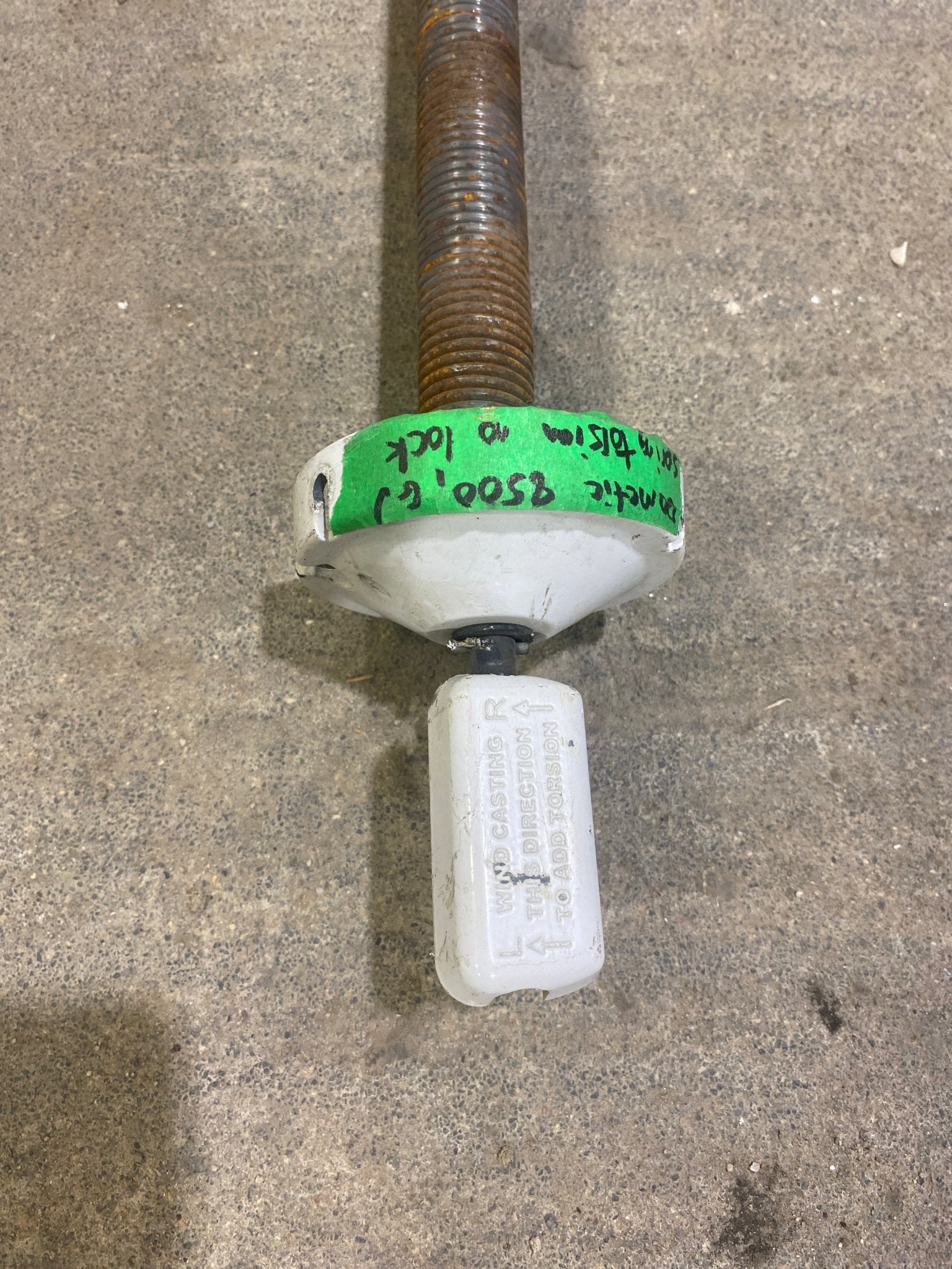 Used 8500 Dometic / A&E Awning Spring Torsion Assembly Left Hand - Young Farts RV Parts
