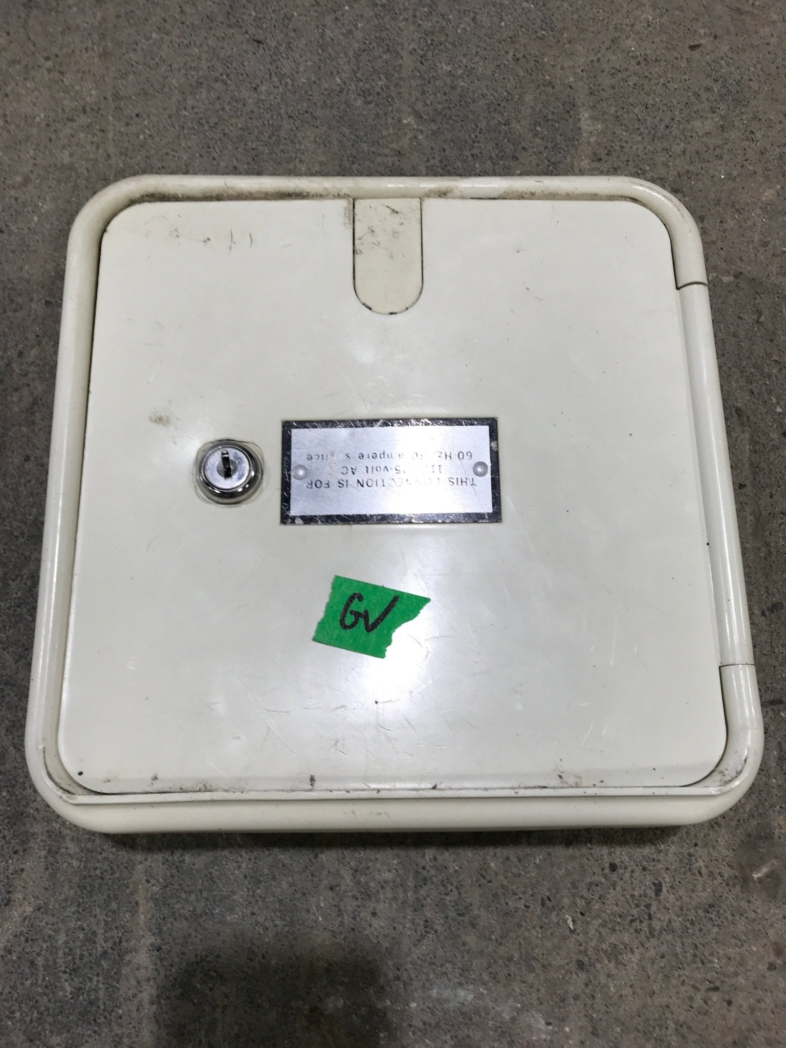 Used 9 1/4" W RV Access Hatch - Young Farts RV Parts