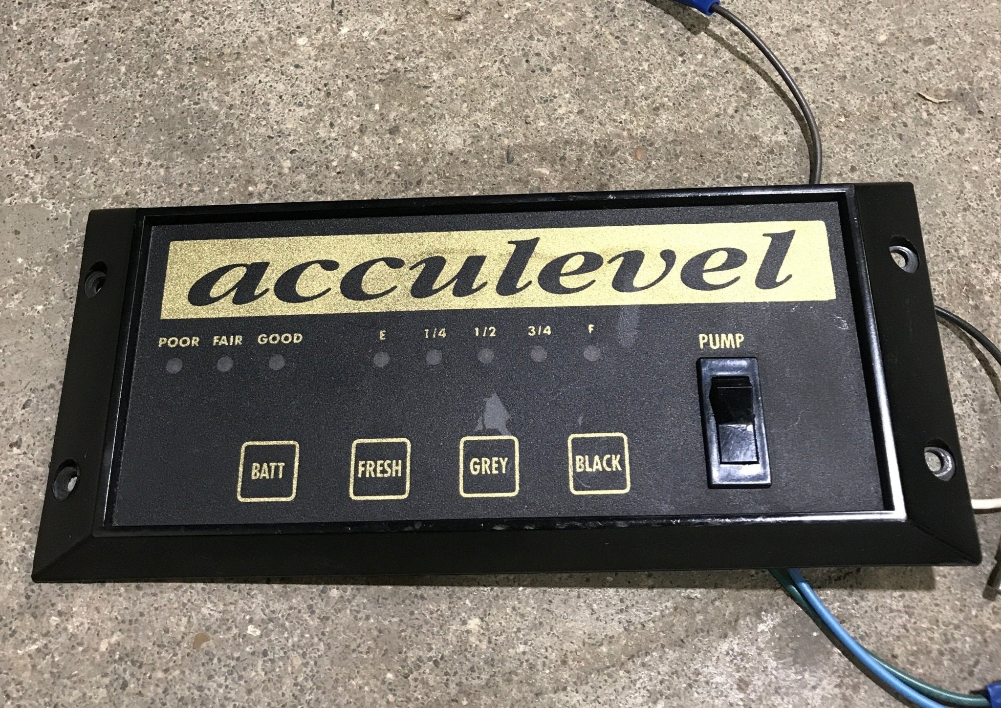 Used Acculevel Control Panel - Young Farts RV Parts