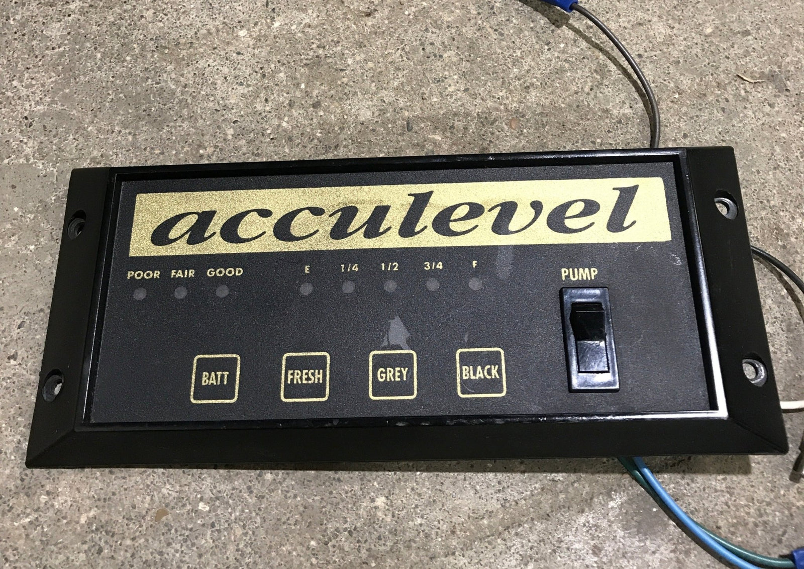 Used Acculevel Control Panel - Young Farts RV Parts