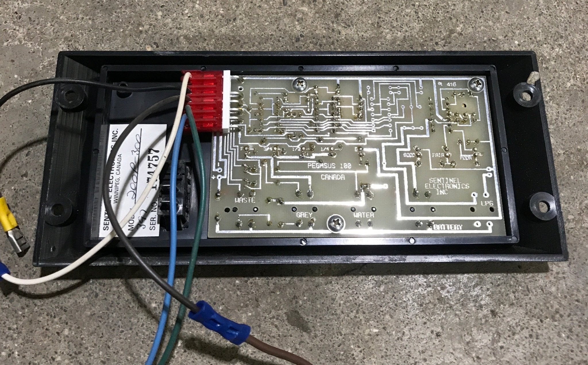 Used Acculevel Control Panel - Young Farts RV Parts