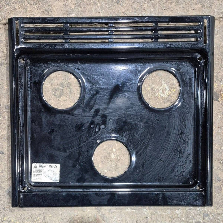 Used Atwood 3 Burner Main Top, Black - 52008 - Young Farts RV Parts