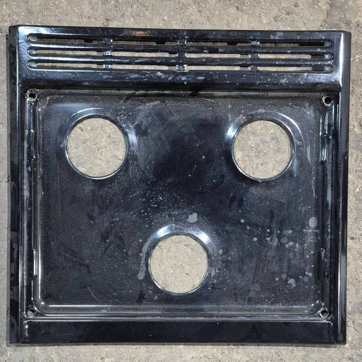 Used Atwood 3 Burner Main Top, Black - 52008 - Young Farts RV Parts