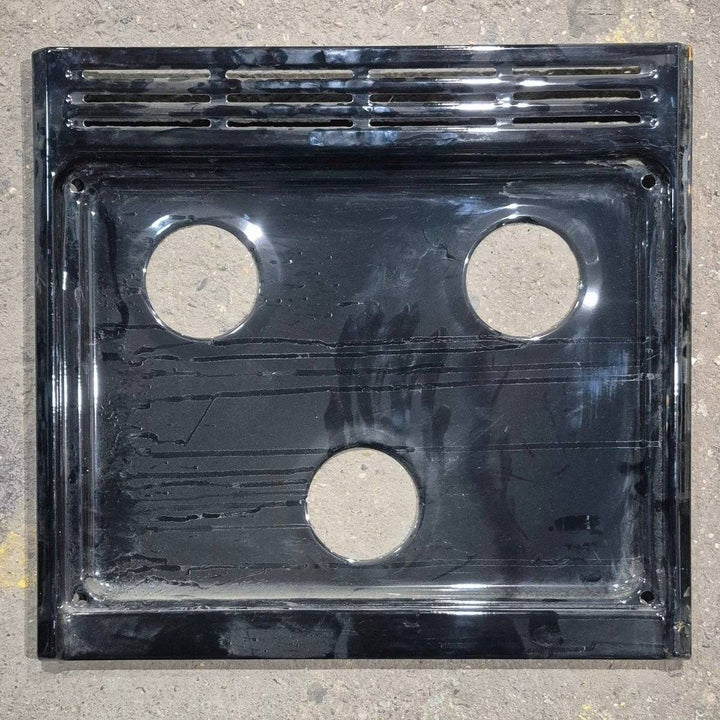 Used Atwood 3 Burner Main Top, Black - 52008 - Young Farts RV Parts