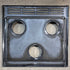 Used Atwood 3 Burner Main Top, Black - 52008 - Young Farts RV Parts