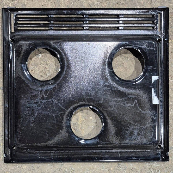 Used Atwood 3 Burner Main Top, Black - 52008 - Young Farts RV Parts