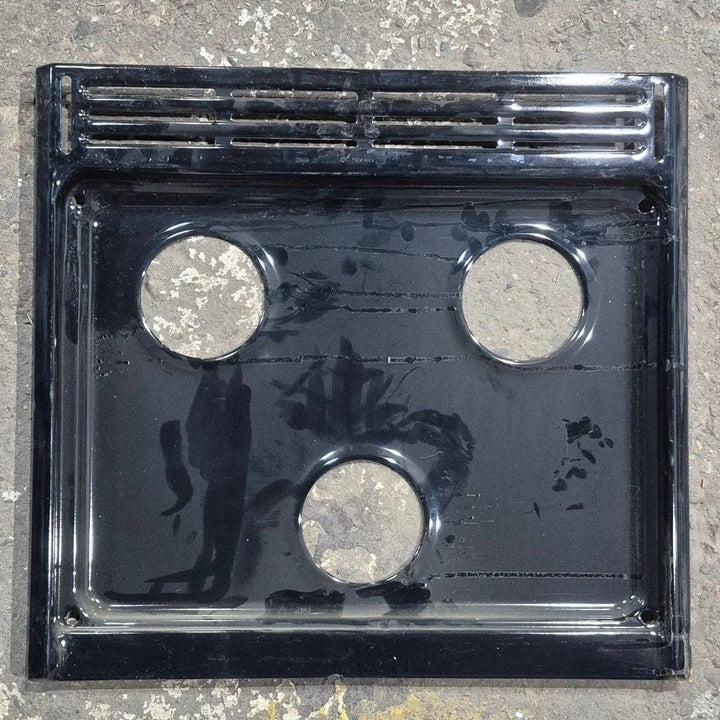 Used Atwood 3 Burner Main Top, Black - 52009 - Young Farts RV Parts