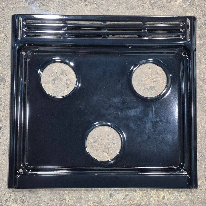 Used Atwood 3 Burner Main Top, Black - 52009 - Young Farts RV Parts