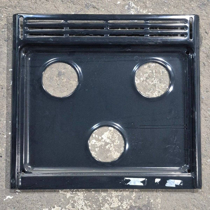 Used Atwood 3 Burner Main Top, Black - 52009 - Young Farts RV Parts