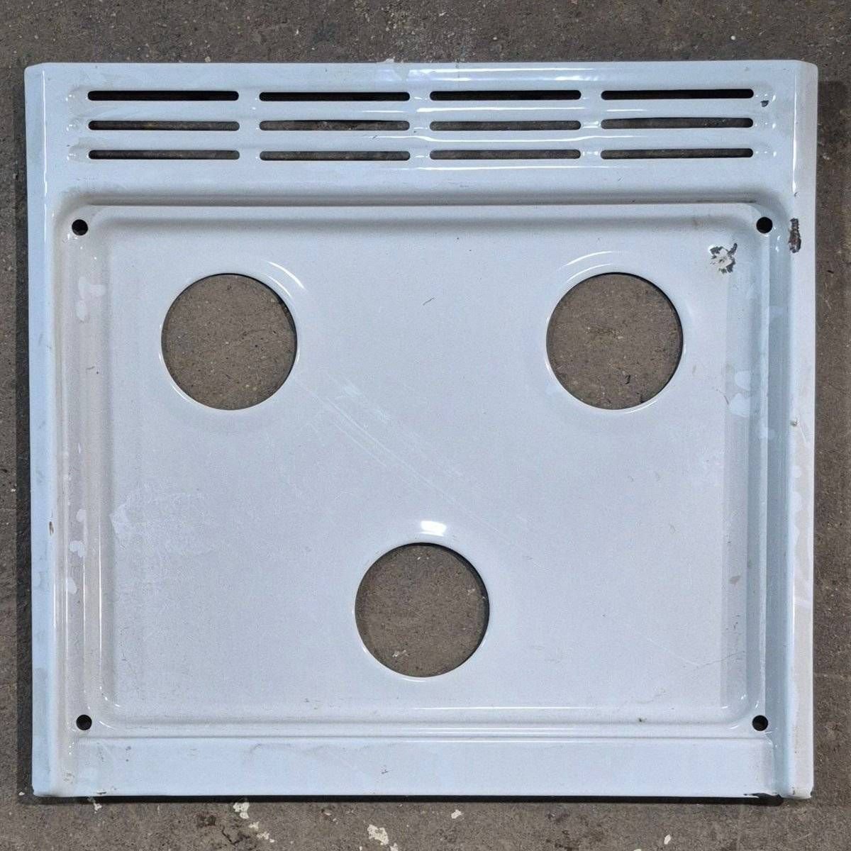Used Atwood 3 Burner Main Top, White - 52007 - Young Farts RV Parts