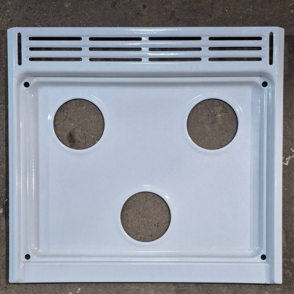 Used Atwood 3 Burner Main Top, White - 52007 - Young Farts RV Parts