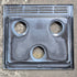 Used Atwood 3 Burner Main Top, White - 52007 - Young Farts RV Parts