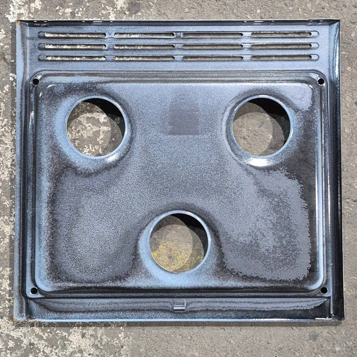 Used Atwood 3 Burner Main Top, White - 52007 - Young Farts RV Parts