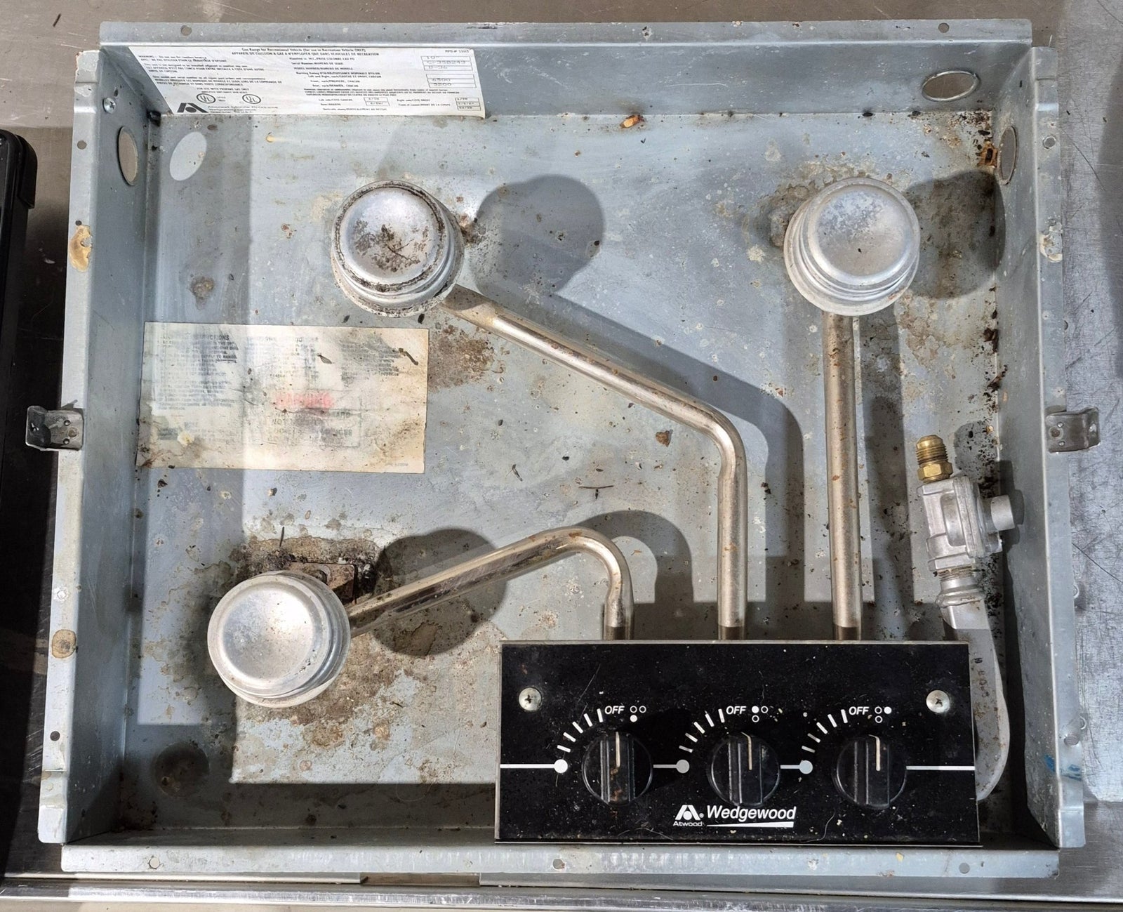 Used Atwood 3 Burner RV Cooktop - D - 36 - Young Farts RV Parts