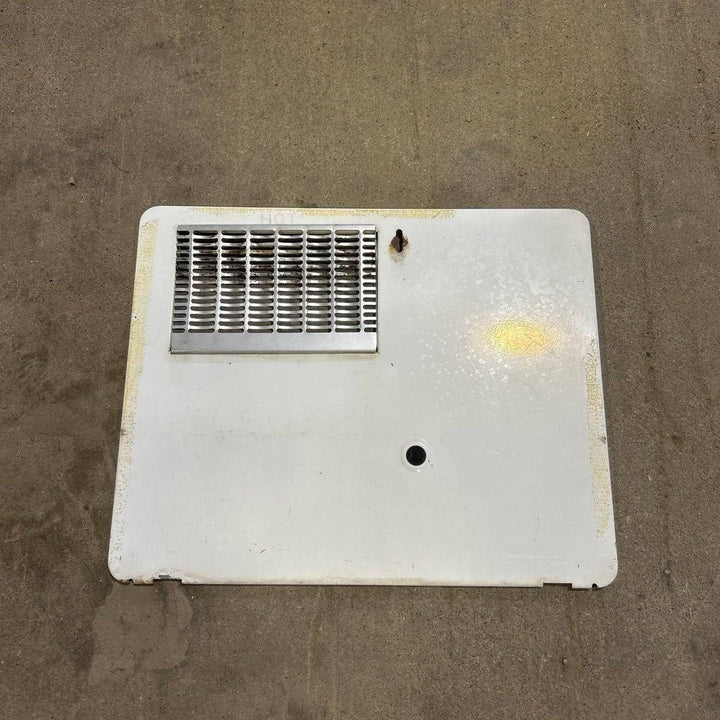 Used Atwood 91502 Water Heater Access Door White For 6 Gallon Tank - Young Farts RV Parts