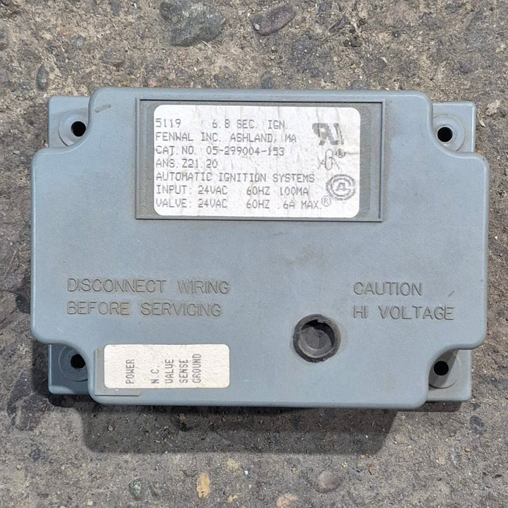 Used Atwood Fenwal Circuit Board Cover - Young Farts RV Parts