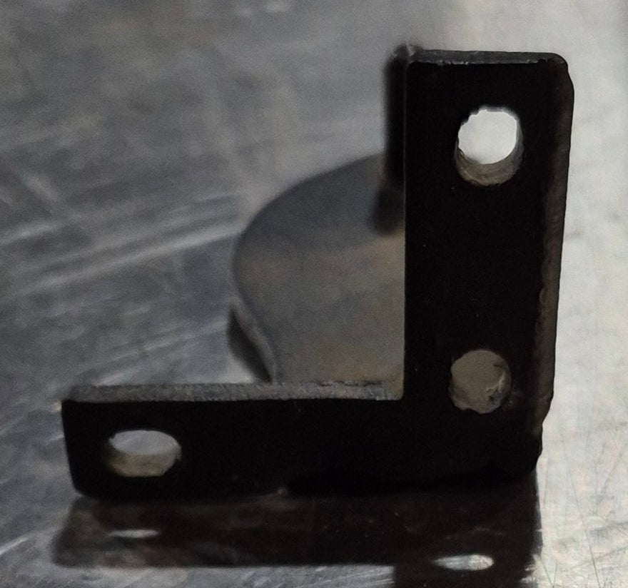 Used Atwood Fridge Door Top Hinge, Black - 14013 - Young Farts RV Parts