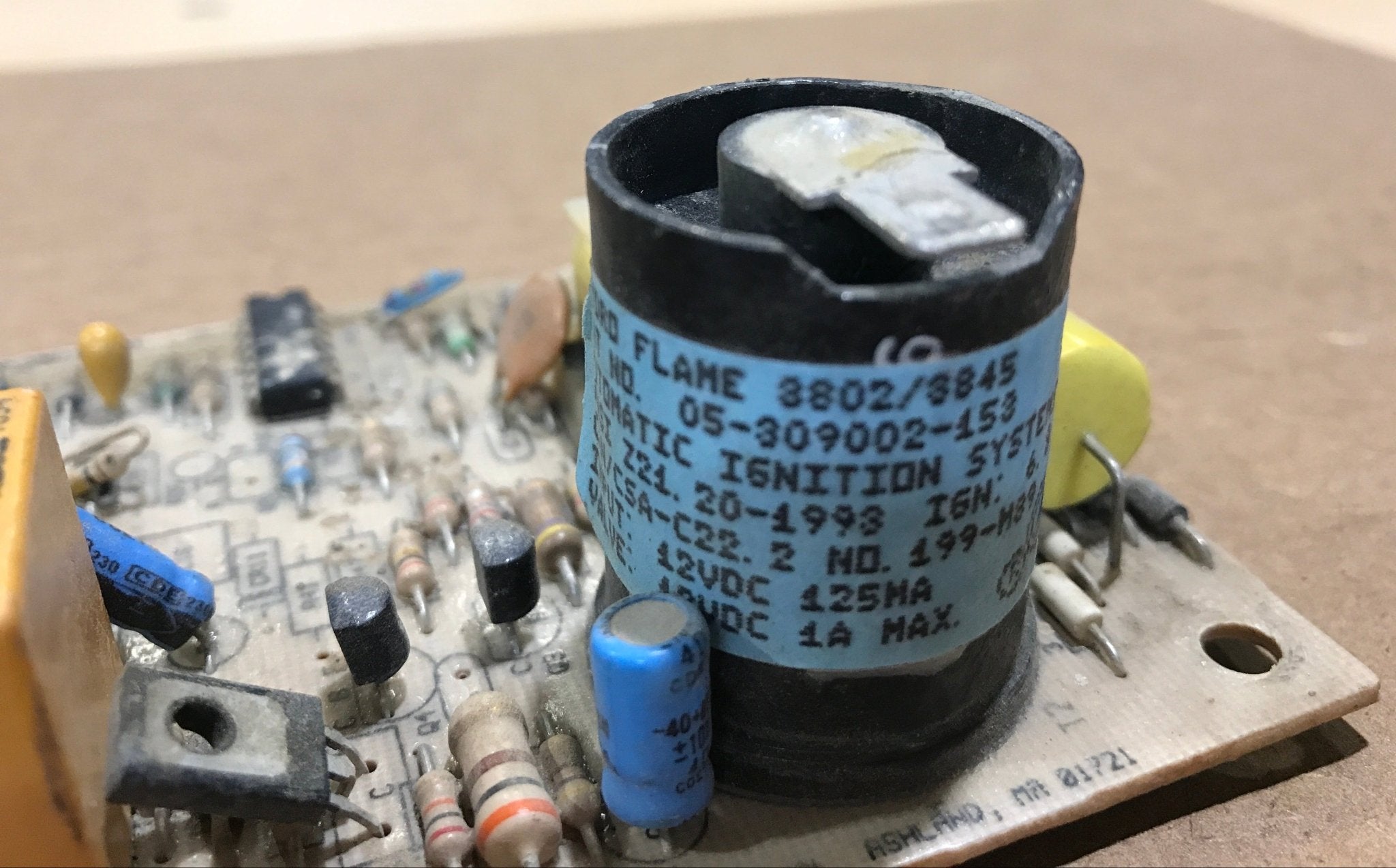 Used Atwood / Hydro Flame Circuit Board - 3802 / 3845 - Young Farts RV Parts