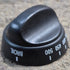 Used Atwood Oven Knob, Black - 57258 - Young Farts RV Parts
