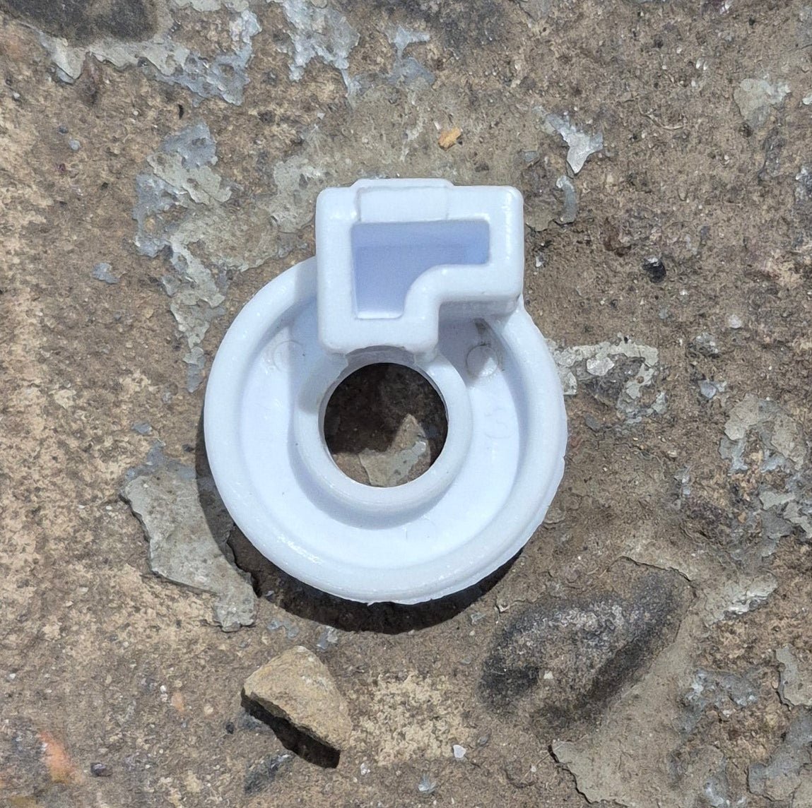 Used Atwood Shelf Holder Clip White 14026 - Young Farts RV Parts