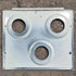 Used Atwood Wedgewood 3 - Burner Main Top, Almond - 53582 - Young Farts RV Parts