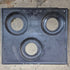 Used Atwood / Wedgewood 3 - Burner Main Top, Black - 53583 - Young Farts RV Parts