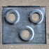 Used Atwood/ Wedgewood 3 - Burner Main Top, White - 53584 - Young Farts RV Parts