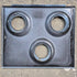 Used Atwood/ Wedgewood 3 - Burner Main Top, White - 53584 - Young Farts RV Parts