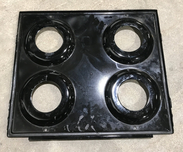 Used Atwood Wedgewood 4 - burner Main Top - Young Farts RV Parts
