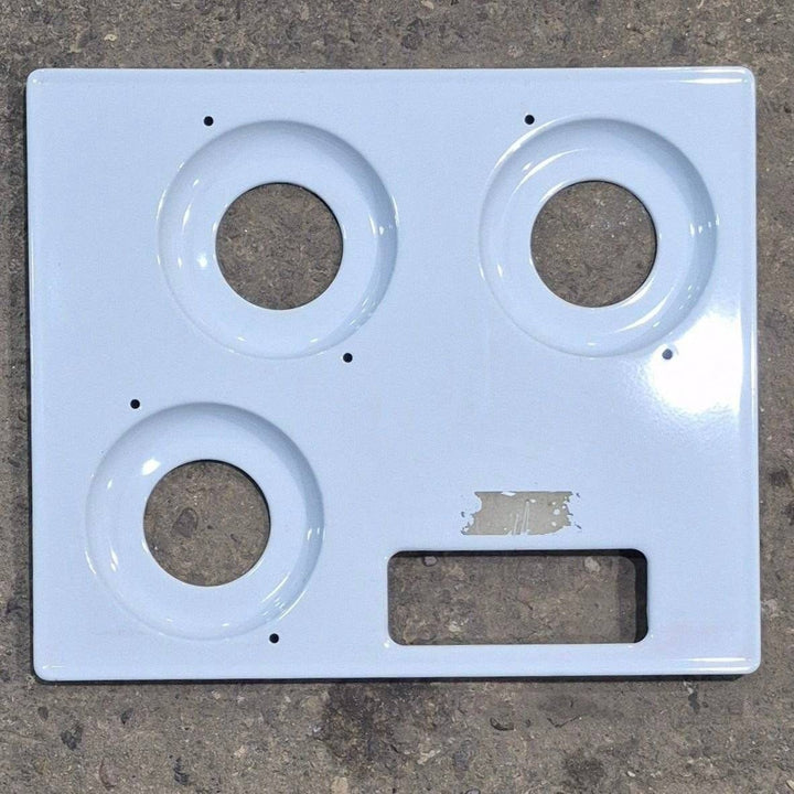 Used Atwood Wedgewood Cooktop Maintop, White - 52394 - Young Farts RV Parts