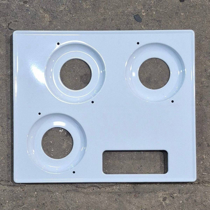 Used Atwood Wedgewood Cooktop Maintop, White - 52394 - Young Farts RV Parts
