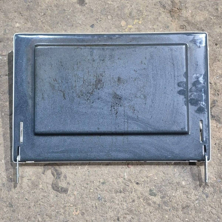 Used Atwood/ Wedgewood Oven Door ,White - 19" x 12 5/8" x 1 3/4" - Young Farts RV Parts