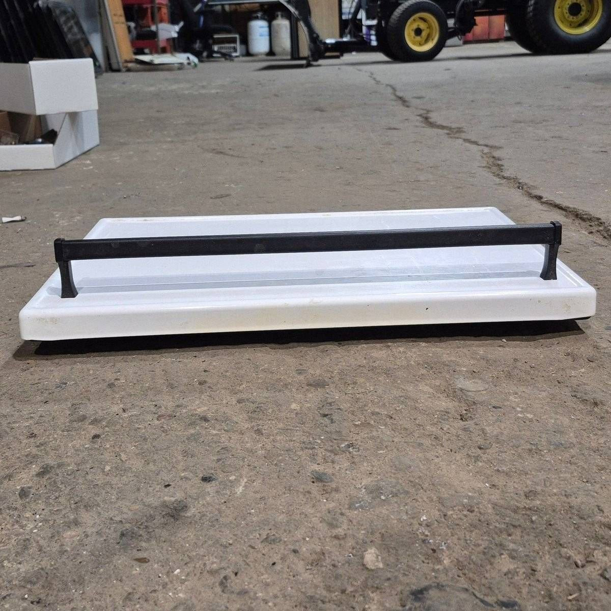 Used Atwood/ Wedgewood Oven Door ,White - 19" x 12 5/8" x 1 3/4" - Young Farts RV Parts