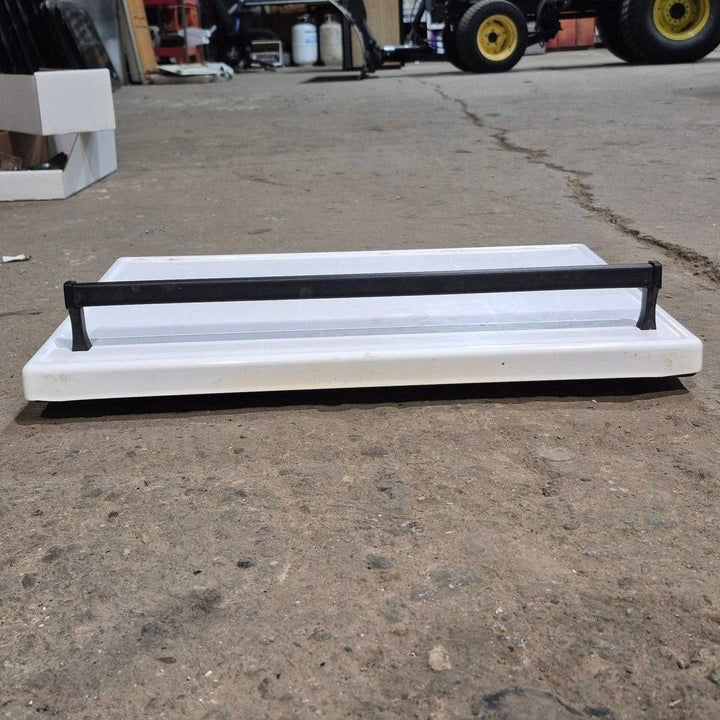 Used Atwood/ Wedgewood Oven Door ,White - 19" x 12 5/8" x 1 3/4" - Young Farts RV Parts