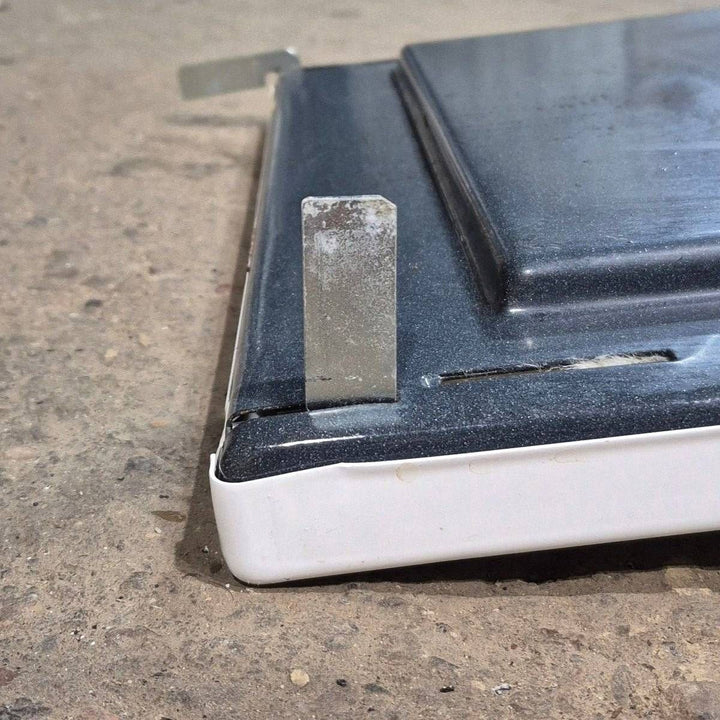 Used Atwood/ Wedgewood Oven Door ,White - 19" x 12 5/8" x 1 3/4" - Young Farts RV Parts