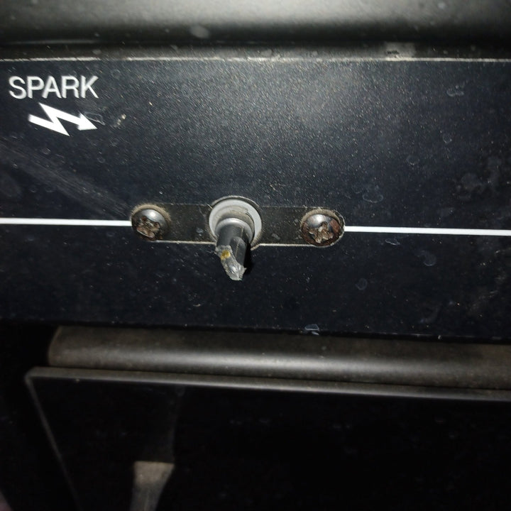 Used Atwood / Wedgewood Range Stove 3-Burner - R2137BGP - L 20" × W 20" × H 21" - Young Farts RV Parts