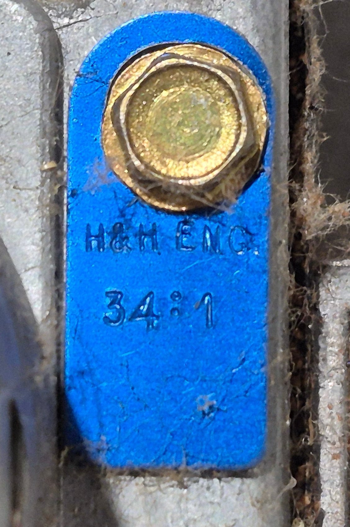 Used Barker RV Slide Out Motor - H - 200 (18015 R.H.) - Young Farts RV Parts