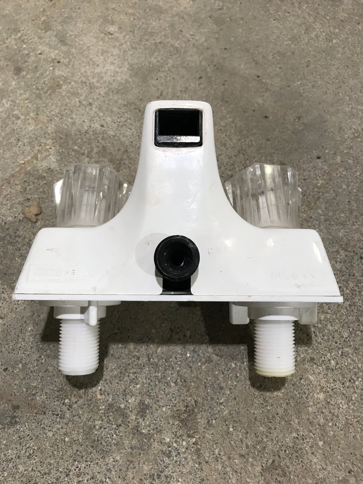 Used Bathroom Tub Faucet with Shower Diverter - Young Farts RV Parts