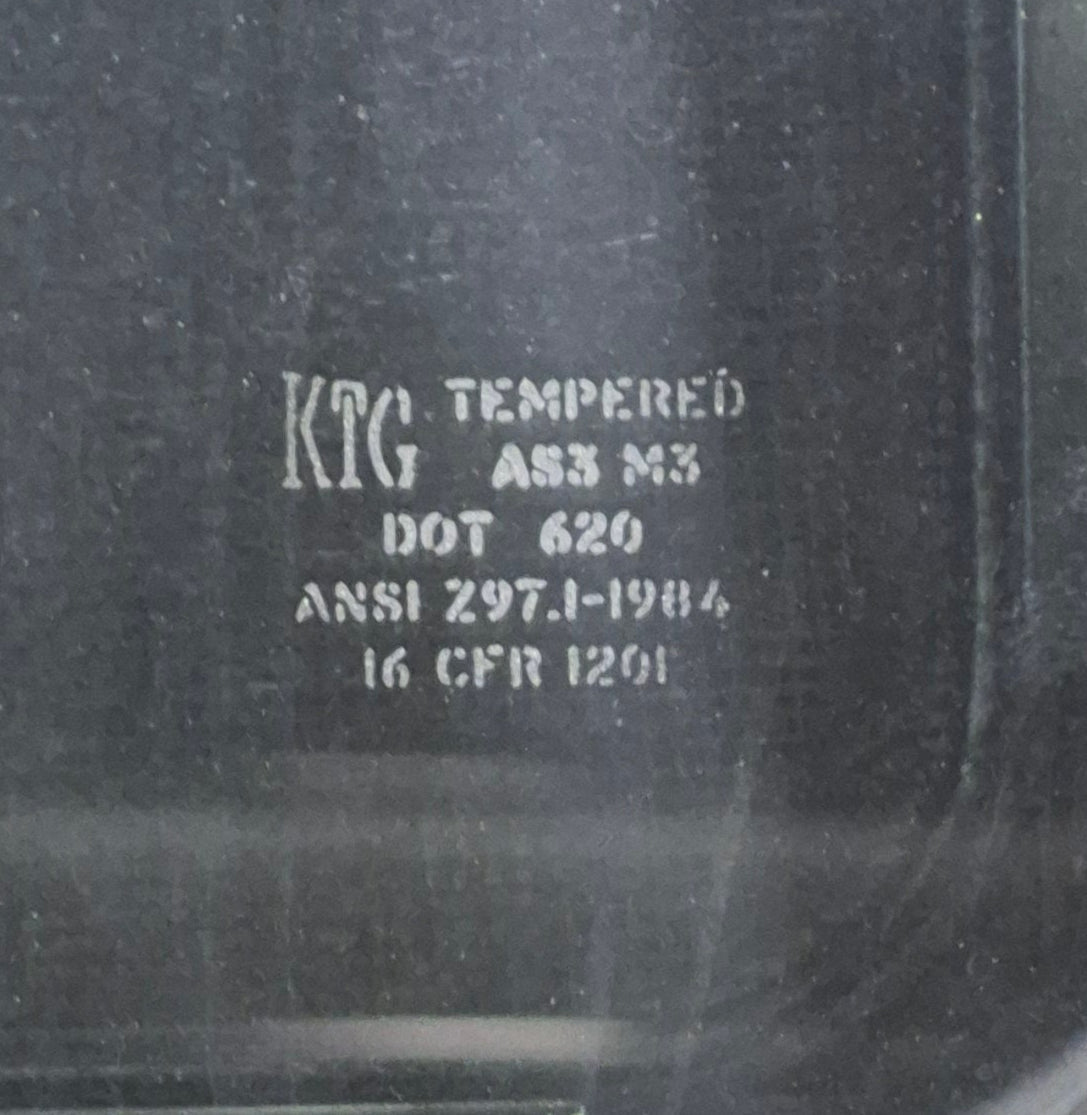 Used Black Radius Emergency Opening Window : 29 1/2