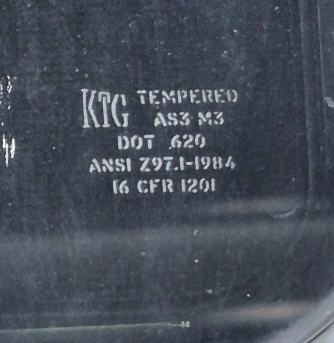 Used Black Radius Emergency Opening Window : 29 1/2